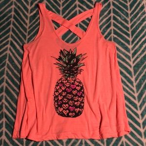 Crisscross back Tank Top